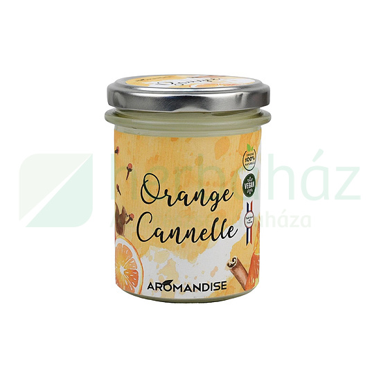 ORANGE CANELLE AROMAGYERTYA NARANCS-FAHÉJ 1DB