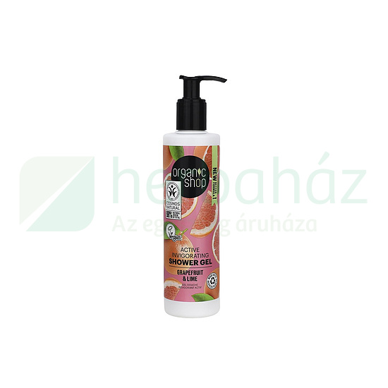 ORGANIC SHOP ACTIVE TUSFÜRDŐ GRAPEFRUIT-TAL ÉS LIME-MAL 280ML