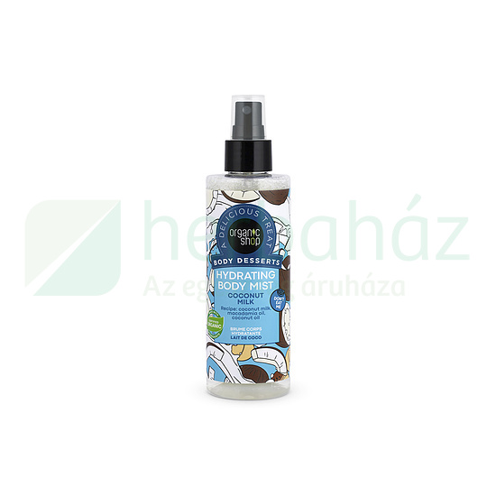 ORGANIC SHOP KÓKUSZVIZES TESTPERMET 200ML