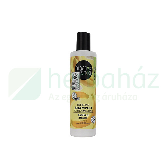 ORGANIC SHOP TÁPLÁLÓ SAMPON BANÁNNAL ÉS JÁZMINNAL 280ML