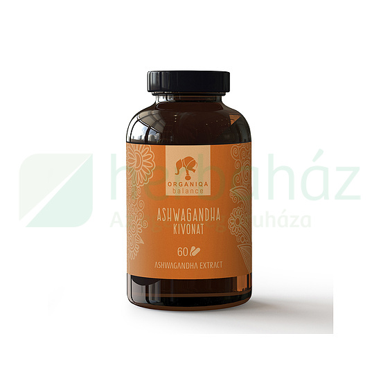 ORGANIQA BALANCE ASHWAGANDHA KIVONAT KAPSZULA 60DB