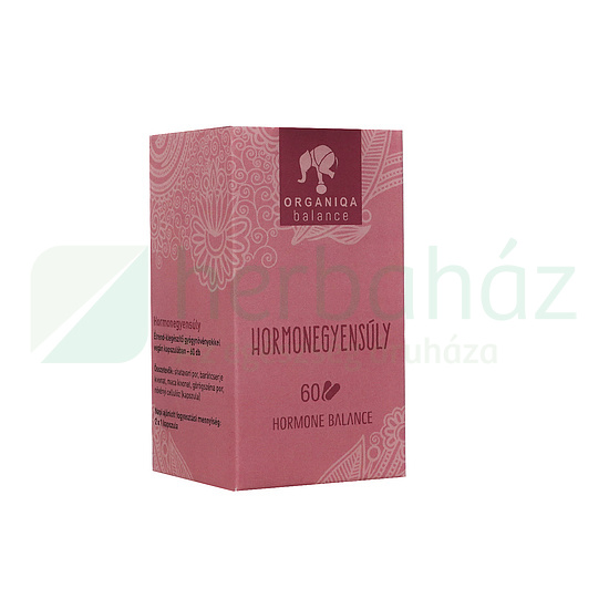 ORGANIQA BALANCE HORMONEGYENSÚLY KAPSZULA 60DB