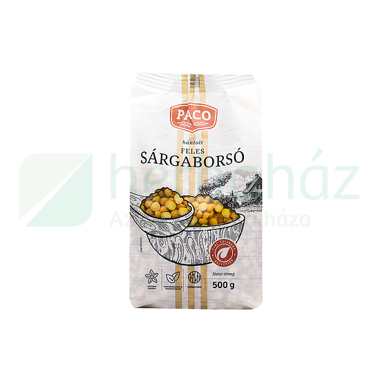 PACO SÁRGABORSÓ HÁNTOLT, FELES 500G