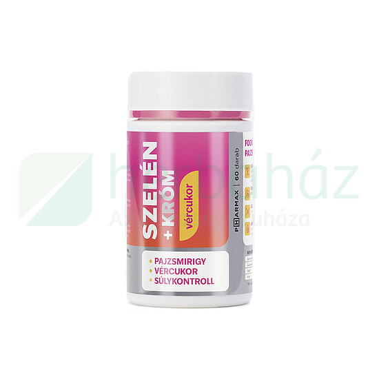 PHARMAX SZELÉN + KRÓM KAPSZULA 60DB