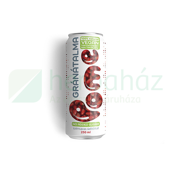 POME GRÁNÁTALMA SZÉNSAVAS GYÜMÖLCSITAL 50% GYÜMÖLCSLÉ TARTALOM 250ML DRS+50FT BETÉTDÍJ