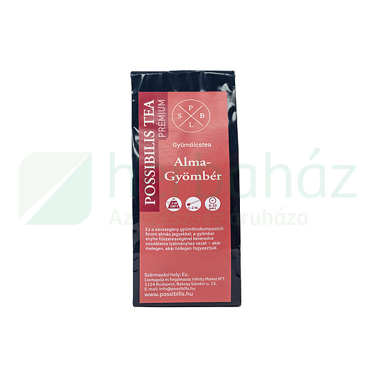POSSIBILIS GYÜMÖLCSTEA ALMA-GYÖMBÉR 75G