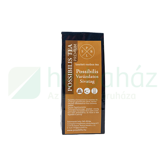 POSSIBILIS ÍZESÍTETT ROOIBOS TEA VARÁZSLATOS SIVATAG 75G