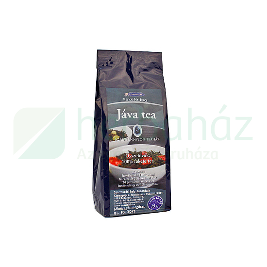 POSSIBILIS TEA JAVA FEKETE 75G