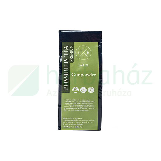 POSSIBILIS ZÖLD TEA CHINA GUNPOWDER 75G