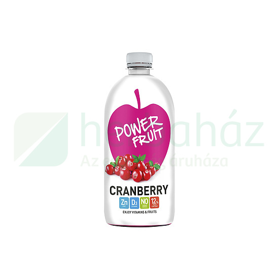 POWER FRUIT ITAL VÖRÖSÁFONYA ÉDESÍTŐSZEREKKEL 750ML DRS+50FT BETÉTDÍJ