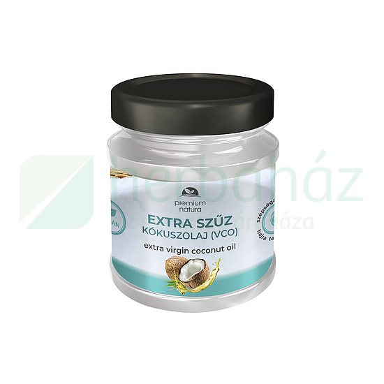 PREMIUM NATURA EXTRA SZŰZ KÓKUSZOLAJ 250ML