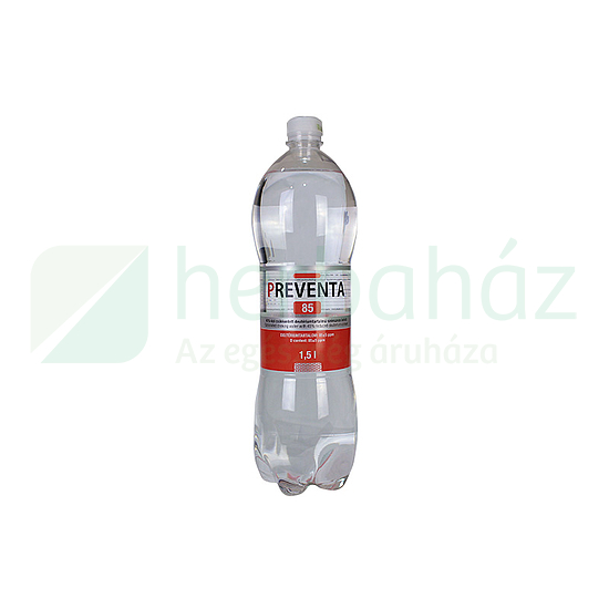 PREVENTA 85 CSÖKKENTETT DEUTÉRIUM TARTALMÚ SZÉNSAVAS IVÓVÍZ 1500ML