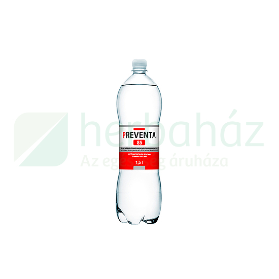 PREVENTA 85 CSÖKKENTETT DEUTÉRIUMTARTALMÚ IVÓVÍZ SZÉNSAVMENTES 1500ML