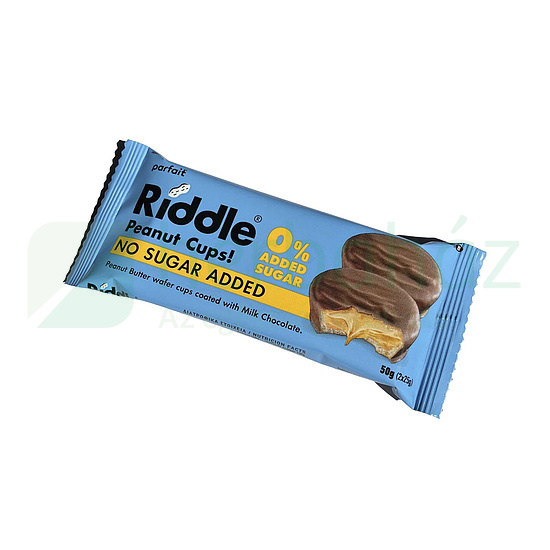 RIDDLE MOGYORÓVAJAS CSOKIKORONGOK HOZZÁADOTT CUKOR NÉLKÜL 50G