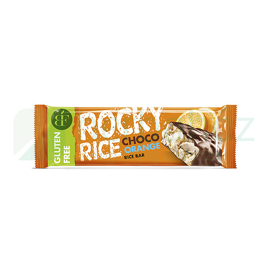 ROCKY RICE PUFFASZTOTT RIZSSZELET NARANCSOS CSOKI BEVONATTAL 18G