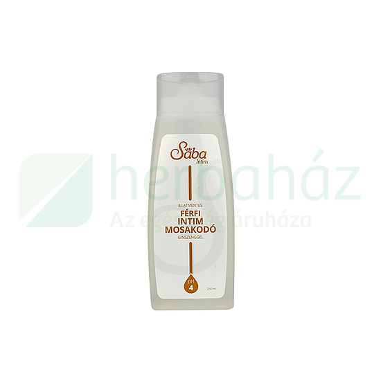 SÁBA ILLATMENTES FÉRFI INTIM MOSAKODÓ 250ML