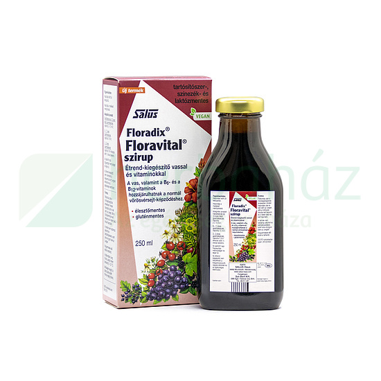 SALUS FLORADIX FLORAVITAL SZIRUP 250ML