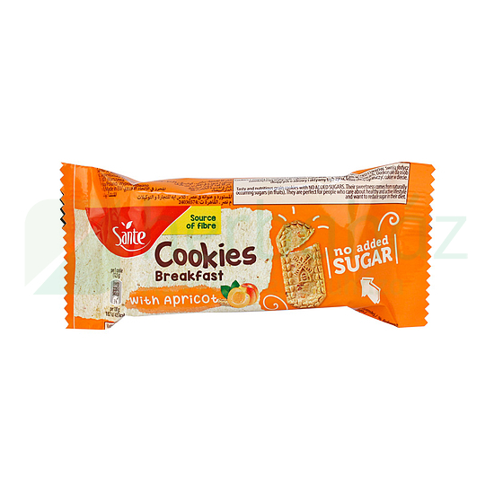 SANTE COOKIES BREAKFAST BARACK HOZZÁADOTT CUKOR NÉLKÜL 50G