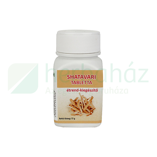 SHATAVARI TABLETTA ÉTREND-KIEGÉSZÍTŐ 100DB