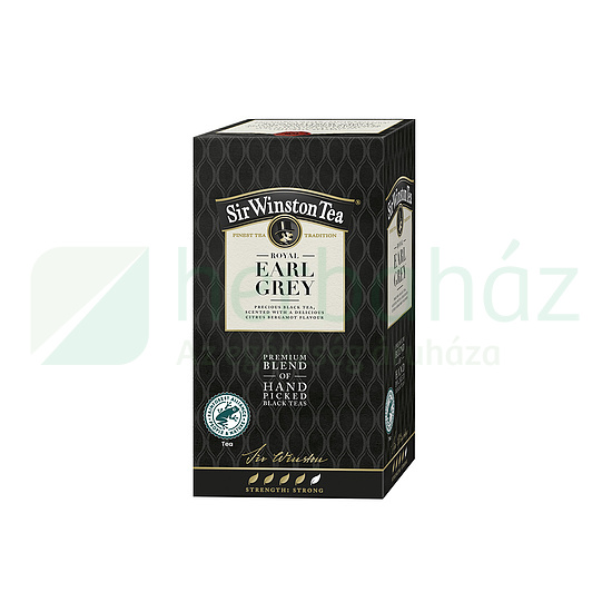 SIR WINSTON TEA ROYAL EARL GREY FEKETE TEA 20DB