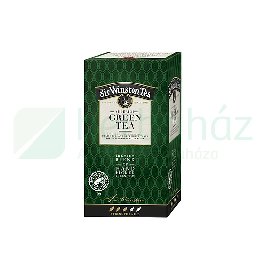 SIR WINSTON TEA SUPERIOR ZÖLD TEA 20DB