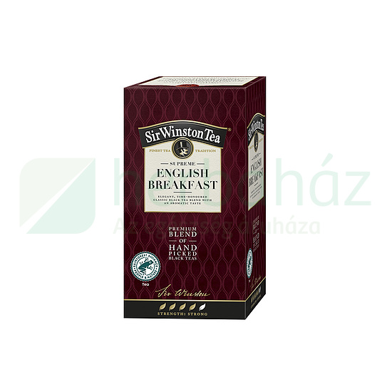 SIR WINSTON TEA SUPREME ENGLISH BREAKFAST FEKETE TEA 20DB