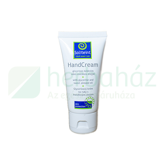 SOLITEINT GLICERINES KÉZKRÉM ÉDES MANDULA OLAJJAL 30ML