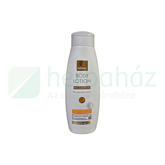 SOLITEINT TESTÁPOLÓ ÉRZÉKENY BŐRRE MANDULAOLAJJAL 500ML