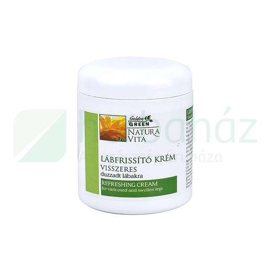 GOLDEN GREEN  NATURA VITA LÁBFRISSÍTŐ VISSZÉRKRÉM 250ML