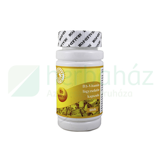 SUN MOON D3-VITAMIN 4000NE LÁGYZSELATIN KAPSZULA 60DB
