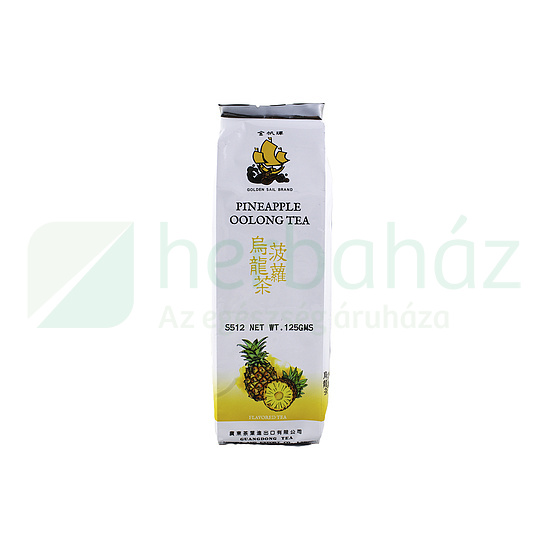 SUN MOON GOLDEN SAIL OOLONG TEA ANANÁSZ GYÜMÖLCS KIVONATTAL, SZÁLAS 125G