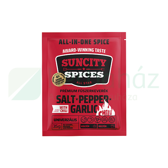 SUNCITY SPICES SALT-PEPPER-GARLIC CHILIVEL 35G