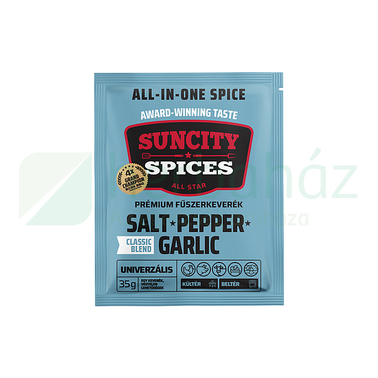 SUNCITY SPICES SALT-PEPPER-GARLIC CLASSIC BLEND 35G