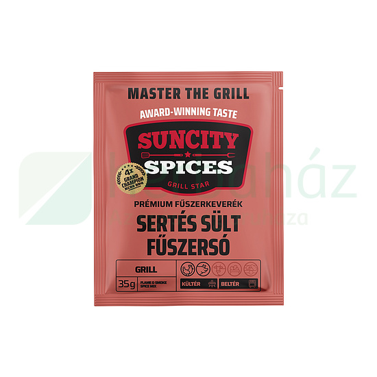 SUNCITY SPICES SERTÉS SÜLT GRILL FŰSZERSÓ 35G
