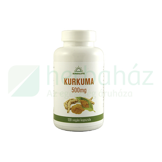 SUNSALUTE KURKUMA 500MG KAPSZULA 120DB
