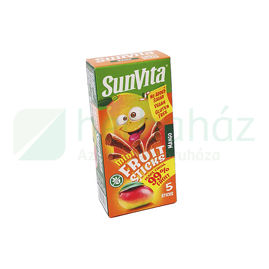 SUNVITA GYÜMÖLCSPÁLCIKA MANGÓ 50G