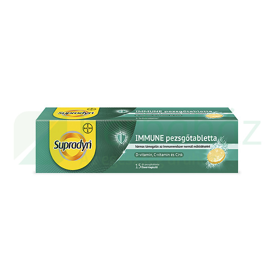 SUPRADYN IMMUNE PEZSGŐTABLETTA 15DB