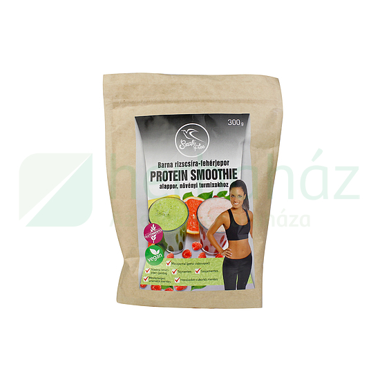 SZAFI FREE GLUTÉNMENTES BARNA RIZSCSÍRA FEHÉRJEPOR PROTEIN SMOOTHIE ALAPPOR 300G