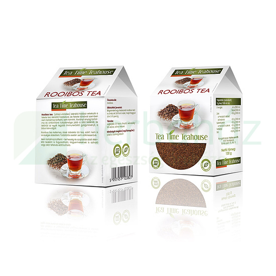 TEA TIME TEAHOUSE ROOIBOS TEA SZÁLAS 100G