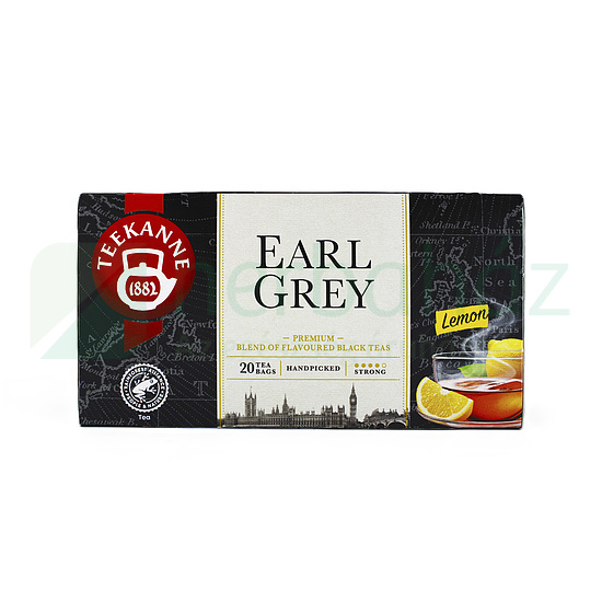 TEEKANNE BLACK LABEL FEKETE TEA CITROMOS FILTERES 20DB