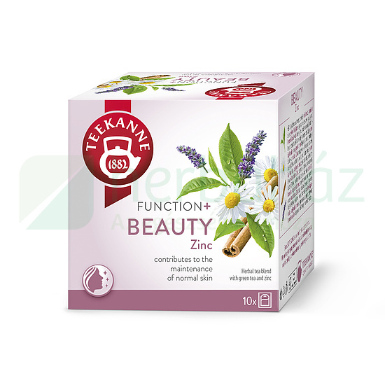 TEEKANNE FUNCTION + BEAUTY ZINC HERBATEA FILTERES 10DB