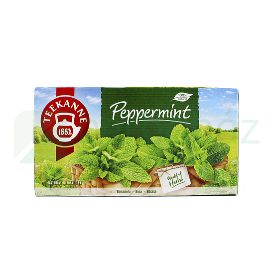 TEEKANNE NH PEPPERMINT-BORSMENTA TEA FILTERES 20DB
