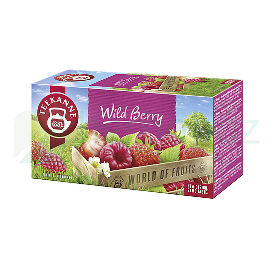 TEEKANNE WILD BERRY EPER ÉS MÁLNA ÍZŰ GYÜMÖLCSTEA  FILTERES 20DB