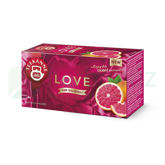 TEEKANNE WOF LOVE PINK GRAPEFRUIT ÍZŰ GYÜMÖLCSTEA 20DB