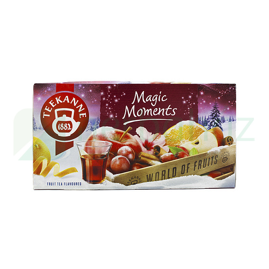 TEEKANNE WOF MAGIC MOMENTS RUMOS-SZŐLŐ ÍZESÍTÉSŰ GYÜMÖLCSTEA FILTERES 20DB