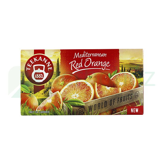 TEEKANNE WOF MEDITERRÁN VÉRNARANCS GYÜMÖLCSTEA 20DB