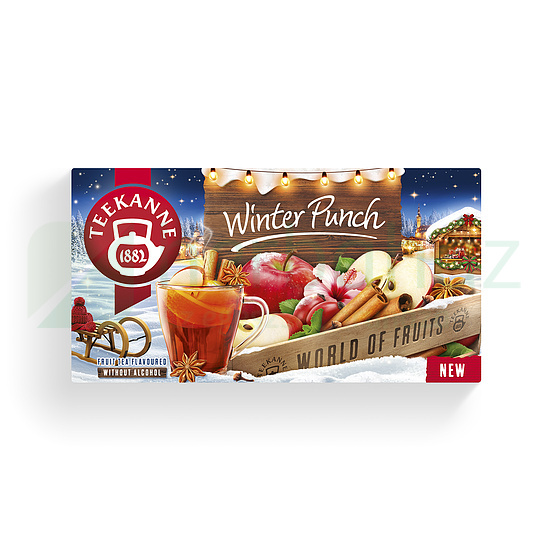 TEEKANNE WOF WINTER PUNCH RUMOS-SZŐLŐ ÉS VANÍLIA ÍZESÍTÉSŰ GYÜMÖLCSTEA 20DB