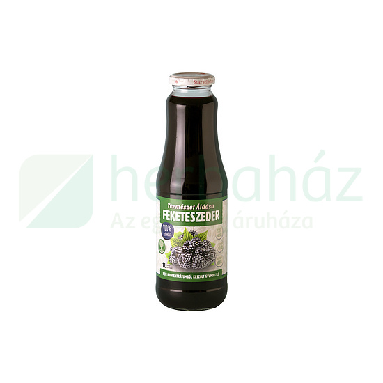 TERMÉSZET ÁLDÁSA GYÜMÖLCSLÉ FEKETESZEDER 100% 1000ML DRS+50FT BETÉTDÍJ