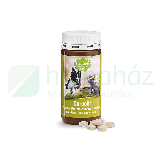 TIERLIEB CORPOFIT MULTIVITAMIN TABLETTA KUTYÁKNAK ÉS MACSKÁKNAK 150DB