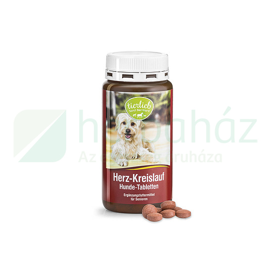 TIERLIEB SZÍV- ÉS ÉRRENDSZER ERŐSÍTŐ KUTYÁKNAK TABLETTA 180DB